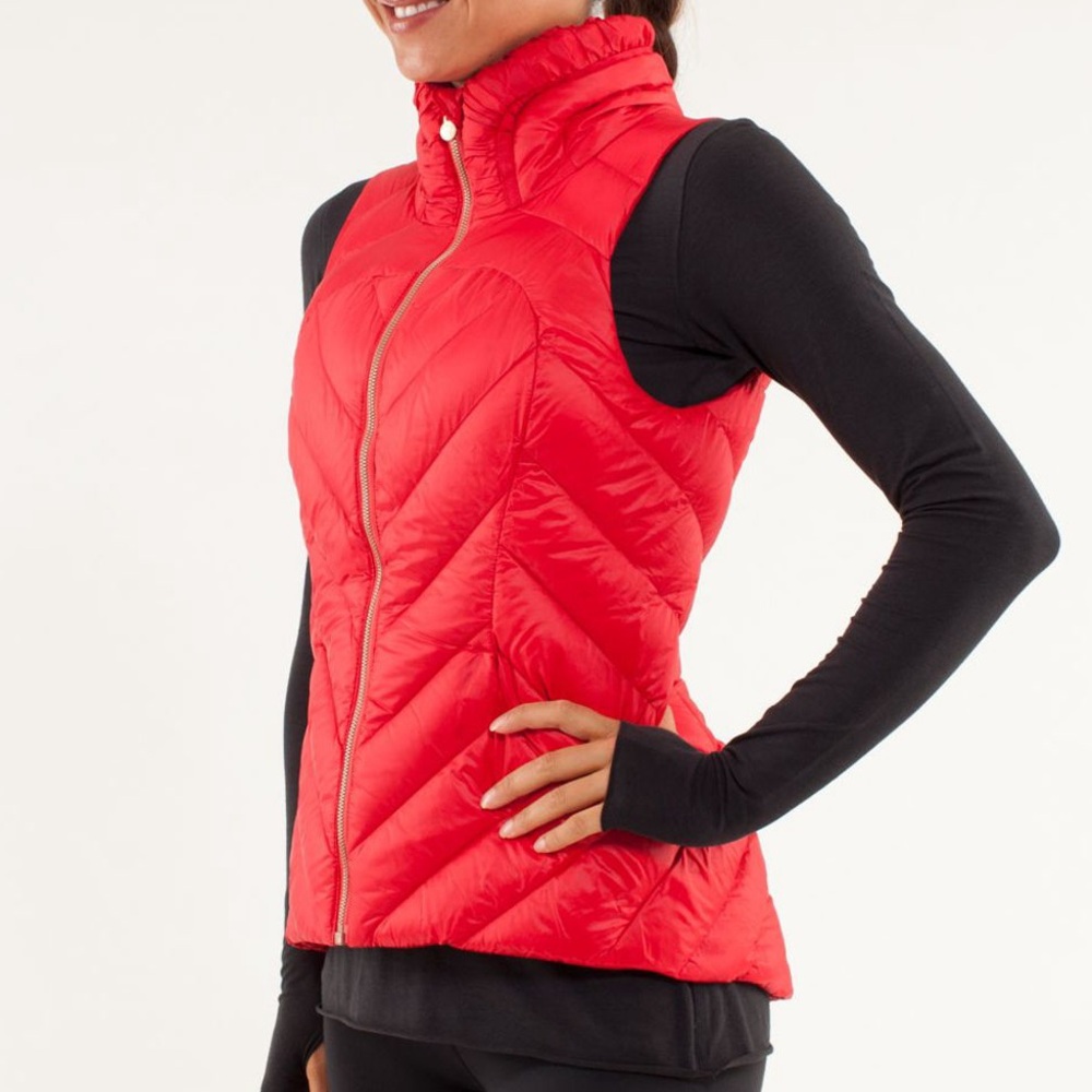Lululemon Down Town Down Filled Vest Size 4